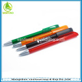 Fashion design customized logo plastic pens for promotion